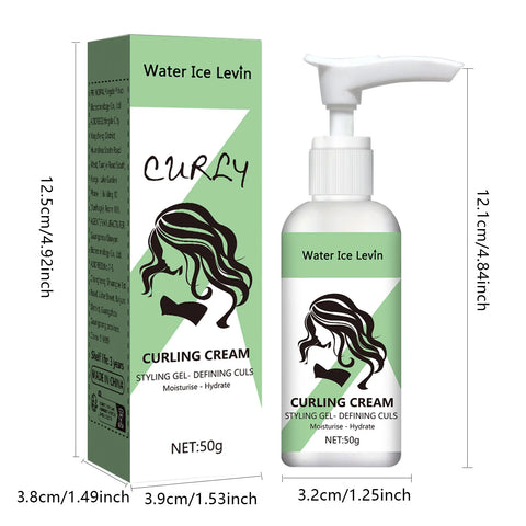 Curling Cream Moisturizing Curly Hair Elastic Styling Curly Hair Elastic Curly Hair Conditioner Neutral Suitable for All Hair Types