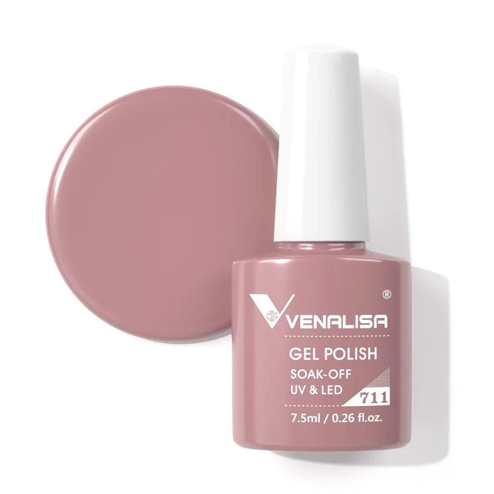 Venalisa VIP4 Nail Gel Polish HEMA/TPO FREE Full Coverage Beautiful Semi Permanent Soak Off UV LED Gel Nail Polish Gel Lacquer