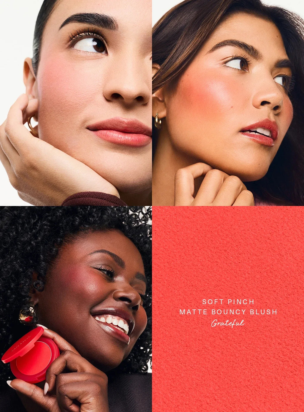 Rare Beauty Soft Pinch Matte Bouncy Cushiony Cream-to-powder Blush Airy And Lightweight Soft Pinch Liquid Blush Natural Flush
