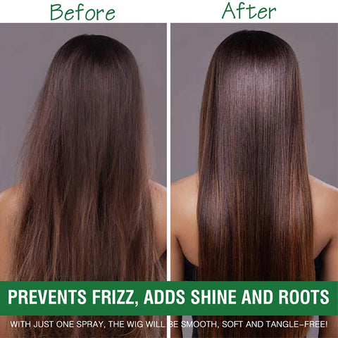 GOIPLE 100ml 2 In 1 Professional Wig Milk Spray Leave In Conditioner Heat Protection Mist Moisturizes Hair Care Product