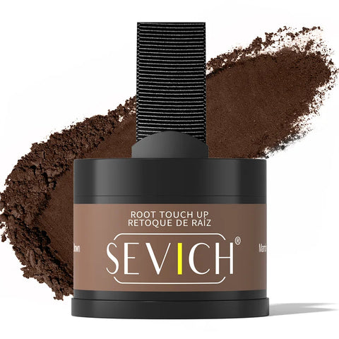 Sevich Hair Line Powder 4g Black Root Cover Up Natural Instant Waterproof Hairline Shadow Powder Hair Concealer Coverage 13color