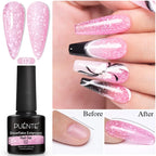 PUENTE 5ml Metallic Painting Liner Gel Polish Bright Mirror Effect Semi-Permanent UV Nail Varnish For Stunning French Nail Art