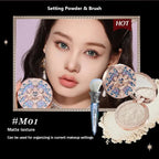 The Flower Knows Little Angel Collection Relief Highlight Face Powder iluminador Makeup Contour Highlighter Palette 8g/0.3Fl.oz