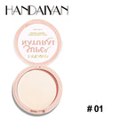 8 Colors Loose Powder Oil Control Waterproof Mineral Face Foundation Cosmetics Long Lasting Makeup Powder Compact Powder Pressed