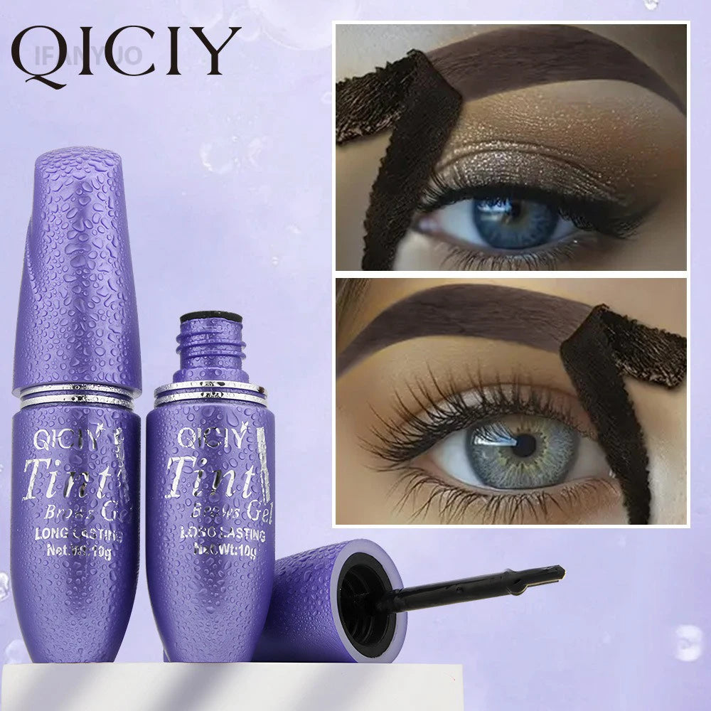 New Tattoo Peel Off Eyebrow Gel Tint Semi Permanent Brow Tint Waterproof Lasting Transfer-proof for Fuller Defined Looking Brows