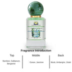 Osmanthus, Peony, and Pomegranate Fragrance Perfume for Women - Crystal Diamond Series, Light and Elegant Scent parfum