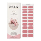 Leopard Semi-Cured Gel Nail Strips Simple Transparent Color Adhesive Long Lasting Gel Nail Stickers Harden In UV Lamp Need