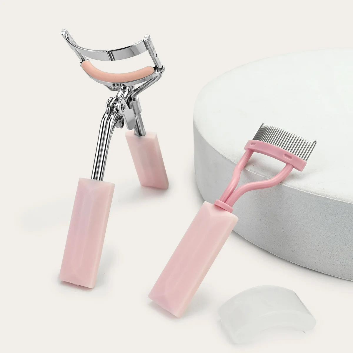 1 2 3 Pcs Eyelash Curler Set Stainless Steel Eyelash Comb Curling and Shaping Tool Makeup Accessories Beauty Kit