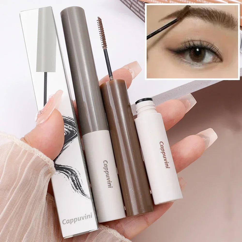 Natural Eyebrow Enhancer Dye Gel Tint Set Waterproof Long Lasting Quick Dry Dyeing Brow Tattoo Tinted Cream Brow Makeup Cosmetic