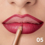 Matte Lip Liner Pencil Nude, Long-Lasting Waterproof, Smudge-Proof, Precise Outline, Smooth Creamy Formula