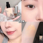 Gege Bear Light Foundation Liquid Concealer Long-lasting Moisturizing Natural Waterproof and Sweat-proof Foundation Cream