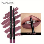 Velvet Misty Matte Lip Liner Pencil Non-fading Stereo Lip Liner Pencil Contour Line Makeup Lipliner Pen, Mother's Day Gift, 1pc