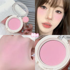 Monochrome Milk Peach Face Blush Pallete Mineral Pigment Cheek Blusher Powder Makeup Professional Contour Shadow Pink Blusher
