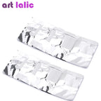 100Pcs Aluminum Foil Nail Art Remover Wraps with Acetone for Soaking off Acrylic UV Gel Polish Cotton Wipes Nail Care Tools