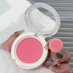 2024 Monochrome Face Blush Palette Longlasting Waterproof Pressed Powder Matte Blush for Contouring Cheeks Travel Cosmetics
