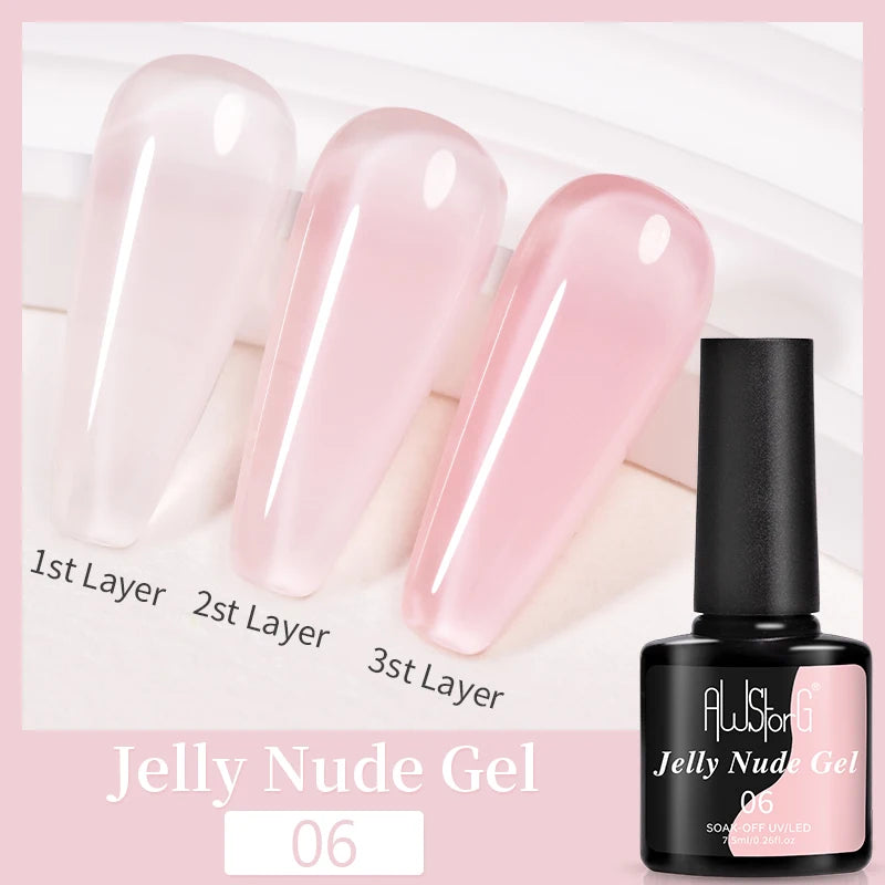AWStorG 5ML Super Silver Metallic Gel Nail Polish Metal Effect Painting Gel Chromes Varnis Semi Permanent for Nail DIY