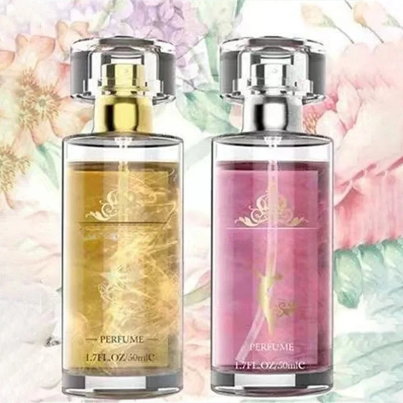 50ML Pheromone Perfume Long-lasting Pheromone Perfume Spray Pheromone Aromatherapy Sparkling Perfume For Men And Women