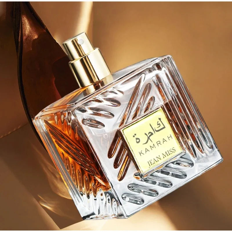 Arab Brand Leather Notes Perfume Unisex Fresh Romantic Fougere Scent Woody Notes Strong Pheromone Lasting Cologne Perfume Gift