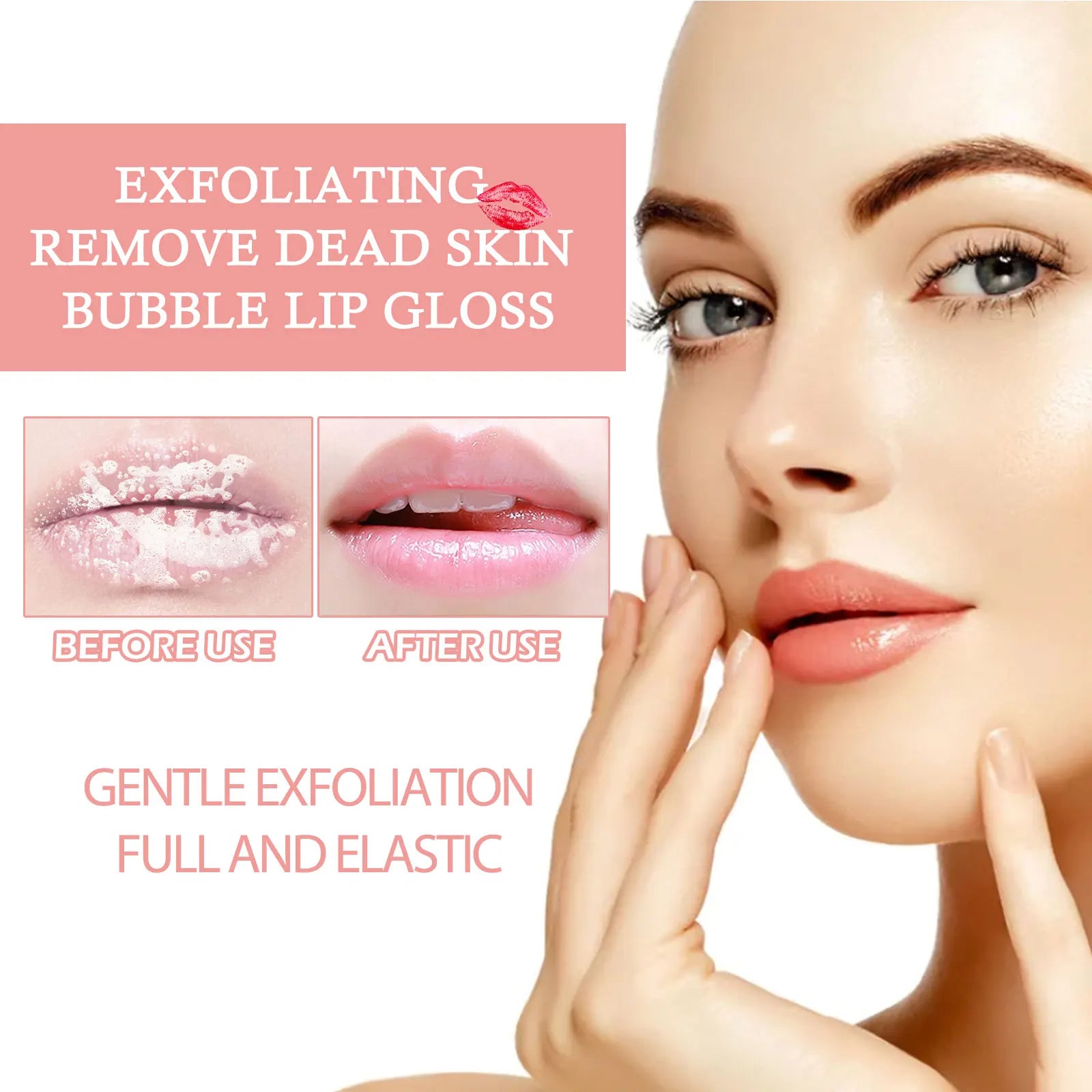 EELHOE Bubble Lip Mask Exfoliating Dead Skin, Soften Lip Lines, Hydrate, Moisturize, Anti-Dryness, Nourish Lips