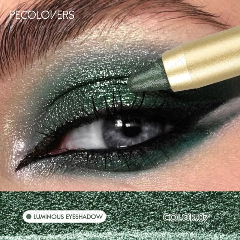 Gold Tube Eye Shadow Pen, Multi-color Selection, Eye Highlights, Brightening Eyes, Waterproof and Sweatproof, Eye Cosmetics