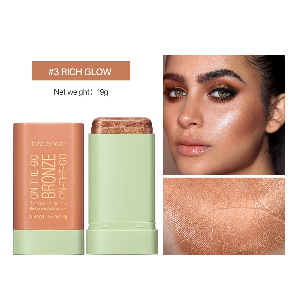 Pixi Multi-function Blush Stick Eyeshadow Cheek Blusher Tinted Cream Moisturize Waterproof Long Lasting Rendering Skin Makeup