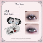 Flower Knows Swan Ballet Eyeshadow Palette Matte Fine Shimmer Pearl Face Palette 6 Colour Glitter Eye Shadow Flowerknows Makeup