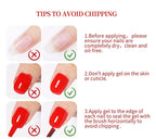 BORN PRETTY 10ml Translucent Jelly Nude Gel Nail Polish Colorful  Varnish Semi Permanent UV LED Nail Art  Manicure Gel