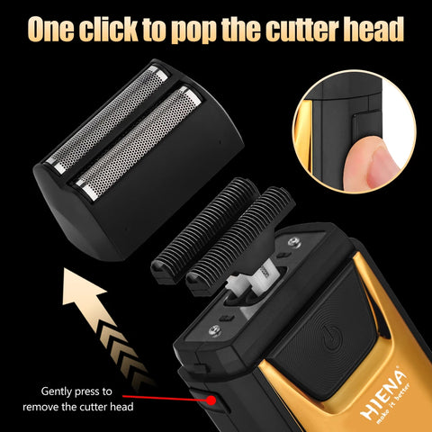 HIENA hair machine 3 in1/1pc Hair Cutting Grooming Kit Professional Hair Clippers and Shaver Set Cordless Beard Trimming for Men