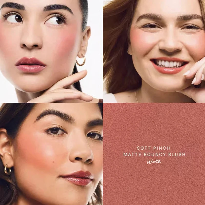 Rare Beauty Blush Set Liquid Mashed potatoes Blush Enhance Qi Blood Blush Powder Blush with Fine Texture Easy To Apply Blend