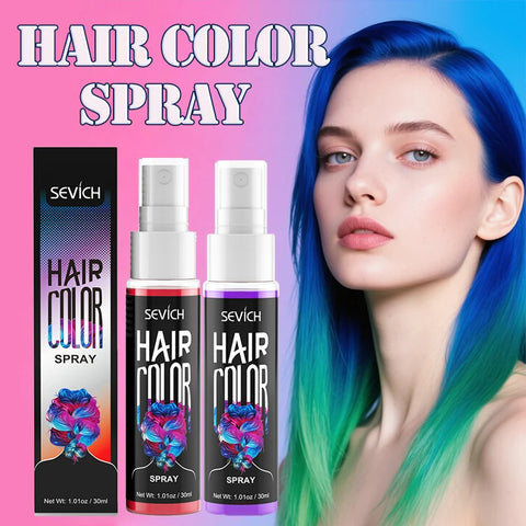 Temporary Hair Color Spray One-Time Hair Dyeing Instant Hair Salon Multi Color Hair Dye Makeup Chalk Washable DIY Party Styling