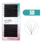 GEMERRY YY/3D/4D/5D/6D Shaped Natural Extension Eyelash Double Layers(3D/4D) Premade Volume W Shape Waterproof Fake Lashes