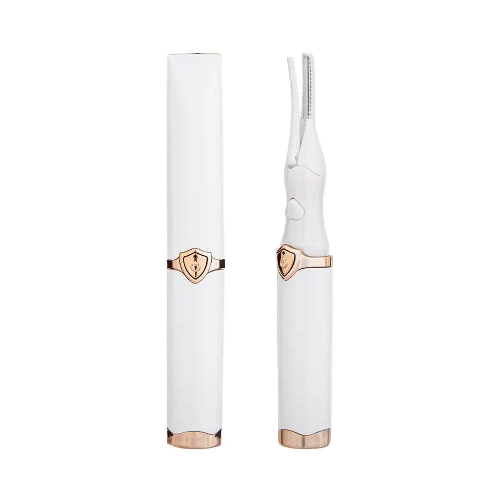 Heated Eyelash Curler for Women Mini USB Rechargeable Finalize Eyelash Tool for Makeup Natural Curling Eye Lashes For Women