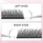 CoMango Fox 5D Shaped Eyelashes Mix8-13 Technological Fibers False Eyelashes Extension Promade Volume Fans Lash Cosmetics