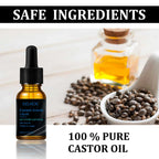 Eyebrows Natural Thick Slender Curl Curl Moist Natural Castor Oil Growth Liquid Serum Extension Eyelash Female Makeup Product
