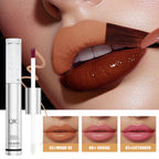 QIC Waterproof Lip Liner Peel Off Tattoo Lipgloss Long Lasting Matte Lip Tint Brown Contour Tear-off Lips Stain Cosmetic