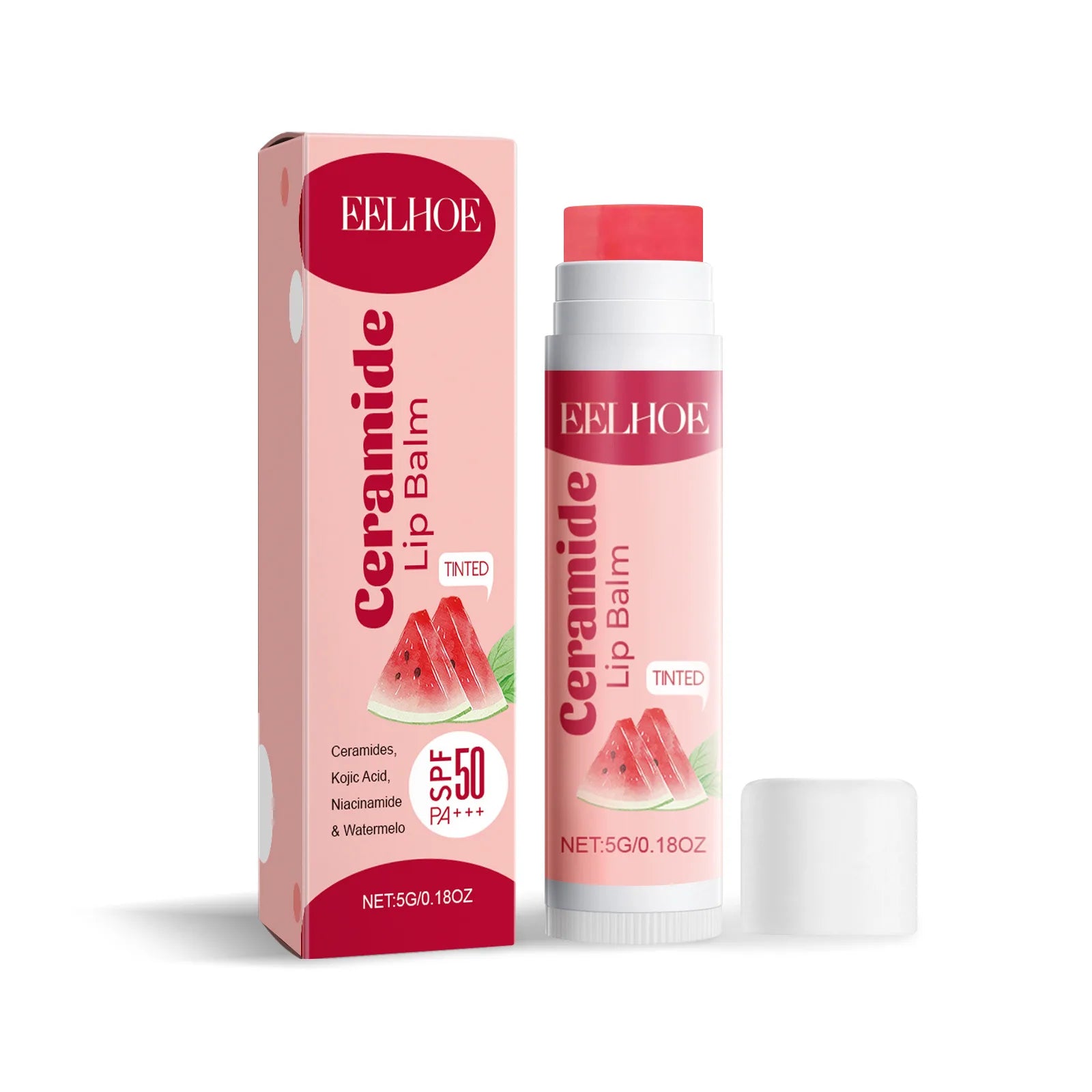 Watermelon Lip Balm Brightening Darkness Lips Plumper Dryness Moisturizing Lighten Lip Melanin Remover Tinted Gloss Beauty Care