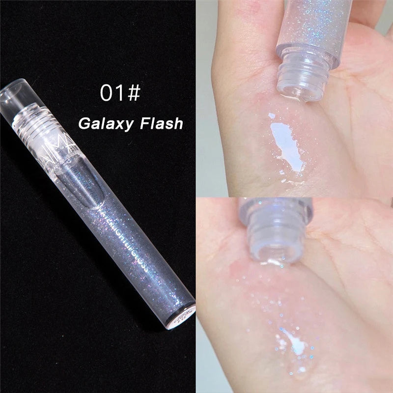 Moisturizing Gloss Plumping Lip Gloss Lip Plumper Makeup Glitter Nutritious Liquid Lipstick Cherry Jelly Oil Clear Lip Gloss
