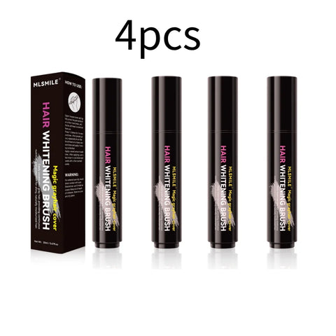 4 color convenient hair dye to cover white hair Care Hair dye Cream local touch up stick disposable hair dye pen