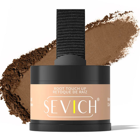 Sevich Hair Line Powder 4g Black Root Cover Up Natural Instant Waterproof Hairline Shadow Powder Hair Concealer Coverage 13color