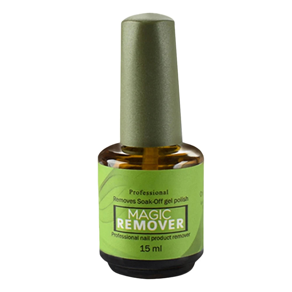1Pcs 15ml Nail Gel Magic Remover Gel Soak Off Remover Nail Polish Delete Primer Acrylic Clean Degreaser Lacquer