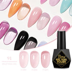 FTMY 7ML Jelly Gel Nail Polish Candy Color Gel Polish Long Lasting Nail Gel For Nail Salon - Multicolor Optional
