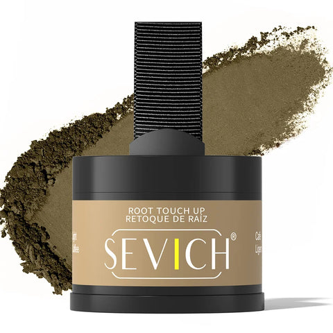 Sevich Hair Line Powder 4g Black Root Cover Up Natural Instant Waterproof Hairline Shadow Powder Hair Concealer Coverage 13color