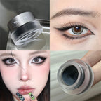 3-Color Eyeliner Eyebrow Gel Cream With Brush Waterproof Lasting Non Smudging Matte Red Brown Easy Wear 3 In 1 Korean Makeup
