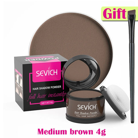 SEVICH Hairline Powder Black Blonde Root Cover Up Hairline Powder Hair Fluffy Shadow Powder Makeup Repair Fill Shadow Thinning