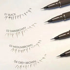 Waterproof Liquid Eyeliner Eyebrow Easy To Color Sweat-proof Eyebrow Pen 0.05MM Ultra Thin Head Eye Liner Eyelash Eye Makeup
