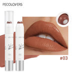 Moisturizing Gloss Lipstick Pen - Long-lasting Waterproof Color Rendering Lip Gloss, Rotating Lipstick Pen