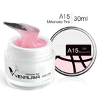 30ml Venalisa Builder Jelly Gel French Soak Off UV LED Poly Nail Gel Pearl Pink Funny Bunny Nail Extension Nail Manicure