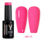 YOKEFELLOW 10ml Jelly Nude Gel Nail Polish High Quality Translucent Pink Nail Gel Varnish Soak Off UV Gel Polish Long Lasting