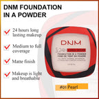 9 Colors Waterproof Matte Powder Face Pressed Foundation Natural Oil-control Brighten Concealer Blush Powder Cake Cosmetics