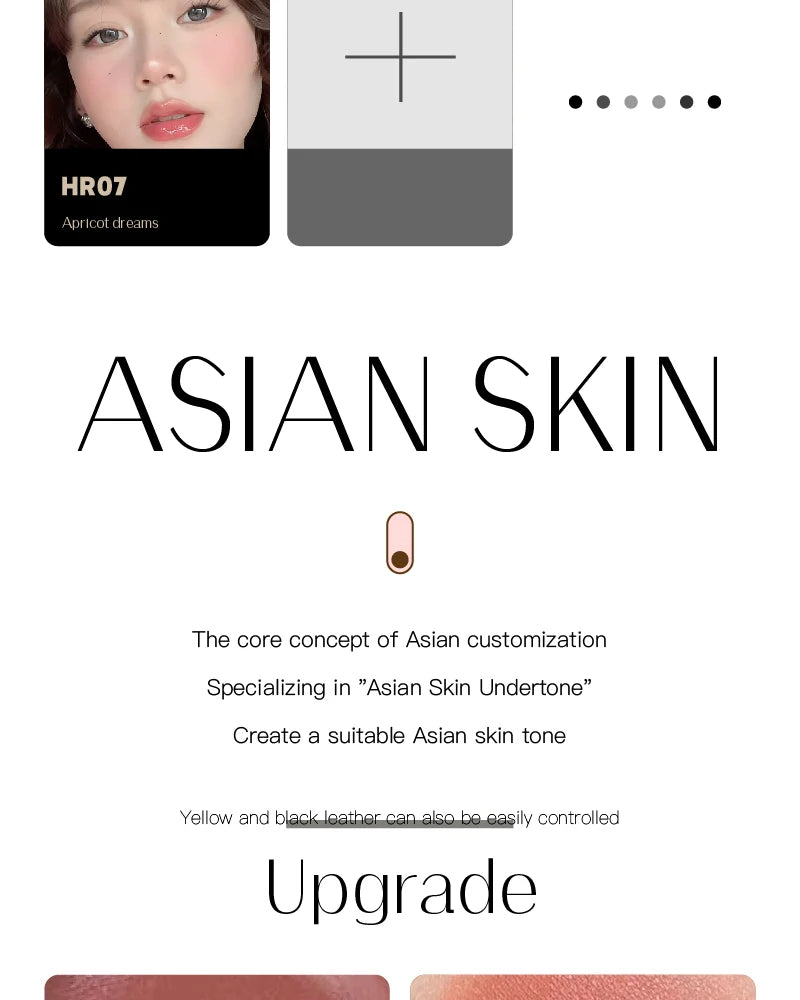 Monochrome Powder Blusher Cream Brightening Whitening Purple Lip and Cheek Dual-use Matte Natural Rouge Blush Tint Palette